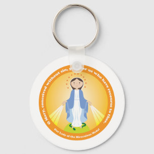 Llavero Nuestra señora de la medalla milagrosa