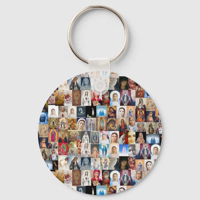 Llavero Nuestra Señora de la Paz, Madre de la Paz, Reina d (Anverso)