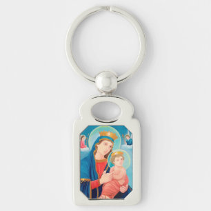 Llavero Nuestra Señora de la Perpetua Ayuda Católica