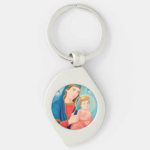 Llavero Nuestra Señora de la Perpetua Ayuda Católica