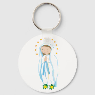 Llavero Nuestra señora de Lourdes