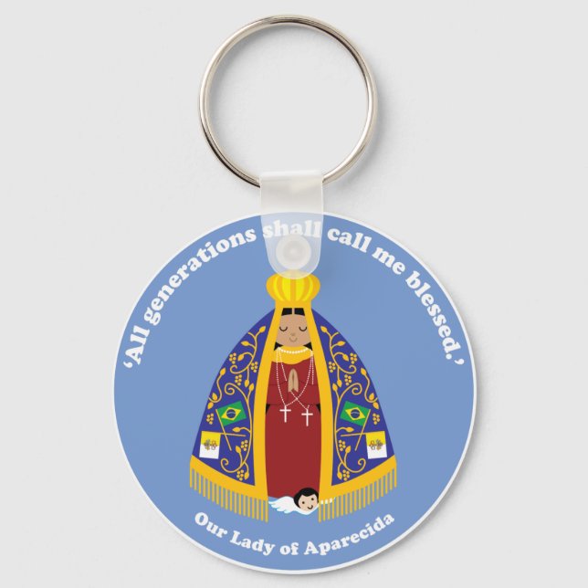 Llavero Nuestra Señora del Aparecida (Anverso)
