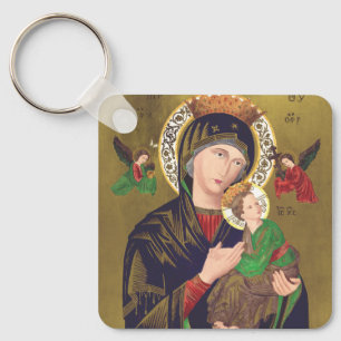 Llavero Nuestra Señora del Perpetuo Socorro