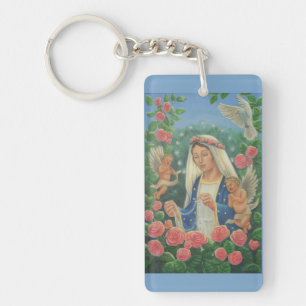 Llavero 'Nuestra Señora del Rosario' de Jenny McLaughlin
