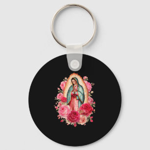 Llavero Nuestra Señora Virgen De Guadalupe Santa Virgen Ma