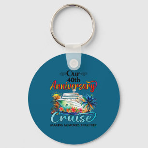 Llavero Nuestro crucero de aniversario número 40 para espo