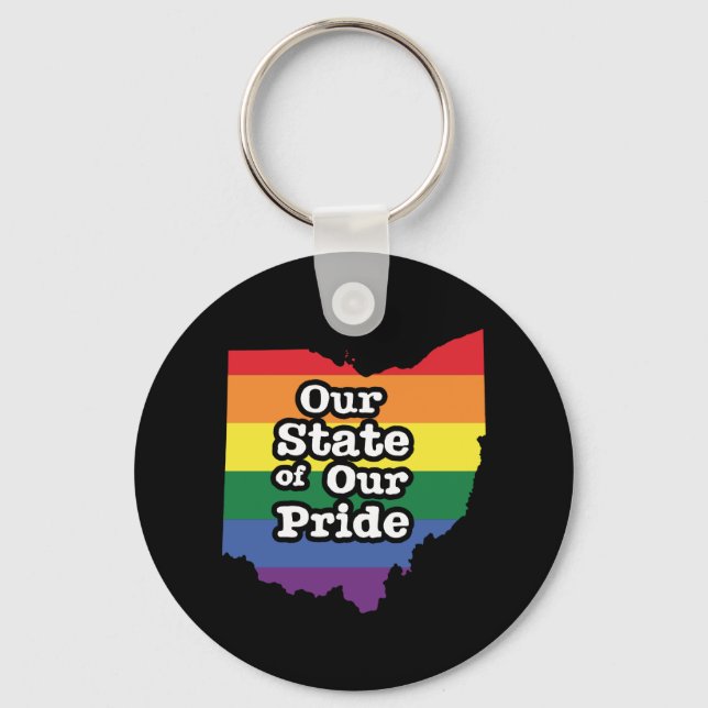 Llavero Nuestro estado de orgullo | Ohio (Anverso)