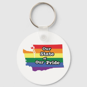Llavero Nuestro estado de orgullo   Washington