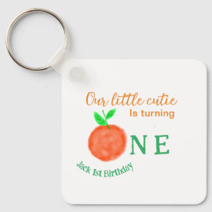 Llavero Nuestro pequeño naranja cortito un cítrico de cump