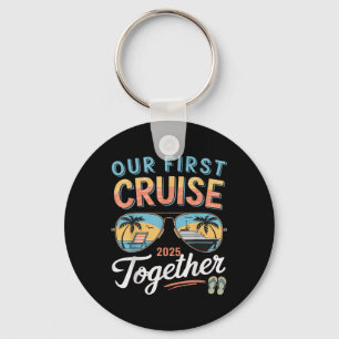 Llavero Nuestro Primer Crucero 2025 Juntos Joven Pareja A
