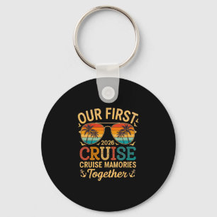 Llavero Nuestro Primer Crucero Juntos 2026 Familia Pareja 