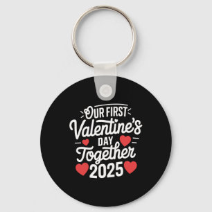 Llavero Nuestro primer Día de San Valentín juntos San Vale