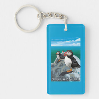 Llavero Nueva escena de HampshirePuffins