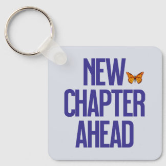 Llavero Nueva etapa adelante Cita de graduación mariposa