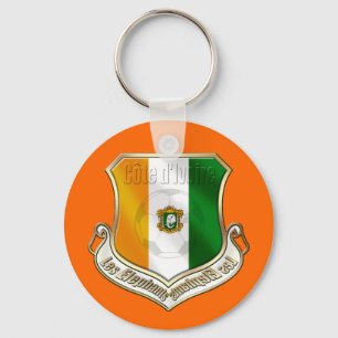 Llavero Nueva insignia del emblema del escudo de las fans