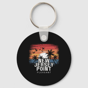 Llavero Nueva Jersey Point Pleasant Surfing Surfista