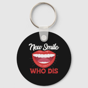 Llavero Nueva sonrisa Quién se quitó los brackets Regalo d