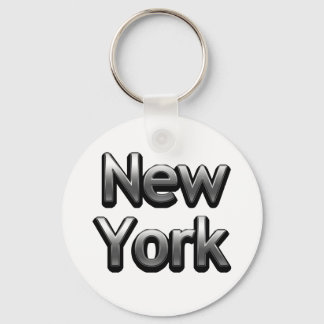 Llavero Nueva York Industrial - Sobre Blanco