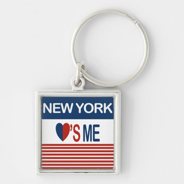 Llavero Nueva York me ama (Frente)