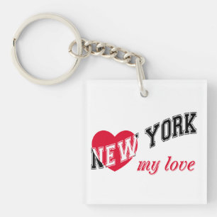 Llavero Nueva York mi amor