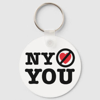 Llavero nueva york no te ama, me encanta cualquier parodia