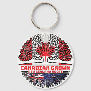 Llavero Nueva Zelanda Nueva Zelanda Canadiense Roots de ár