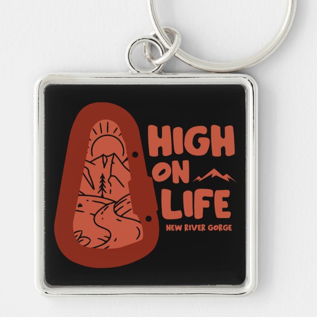 Llavero Nuevo Alpinismo del desfiladero del río EE.UU. (Frente)