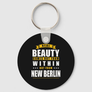 Llavero Nuevo Berlín - Regalo divertido de la ciudad D