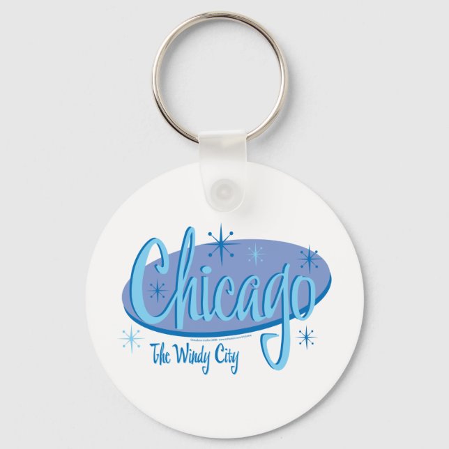 Llavero NUEVO-Chicago-Retro (Anverso)