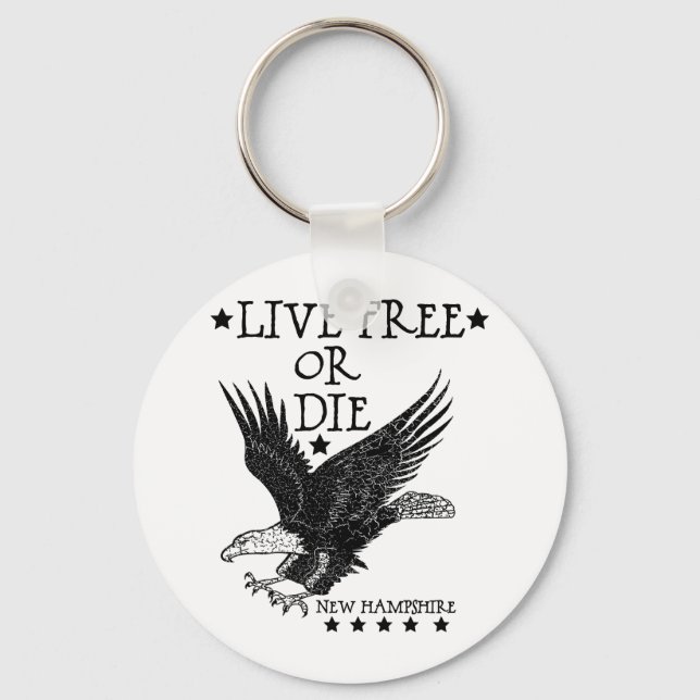 Llavero Nuevo Hampshire (Anverso)
