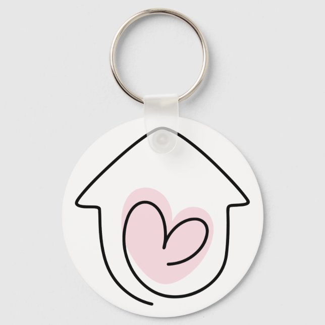 Llavero Nuevo hogar recién mudado (Anverso)