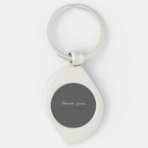 Llavero Nuevo nombre para agregar minimalista elegante y p