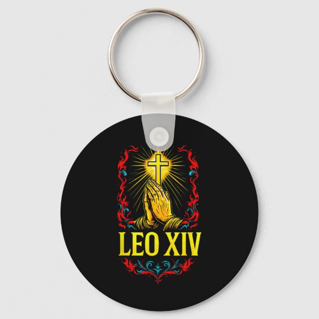Llavero Nuevo Papa Leo Xiv (Anverso)