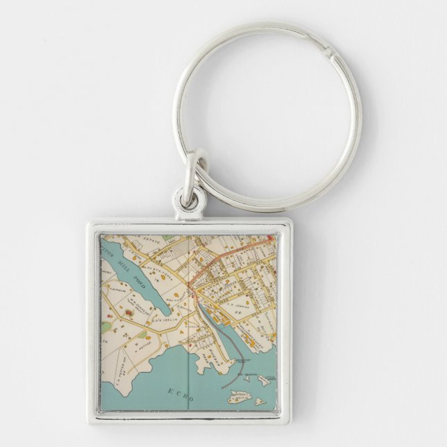Llavero Nuevo Rochelle, Nueva York (Frente)