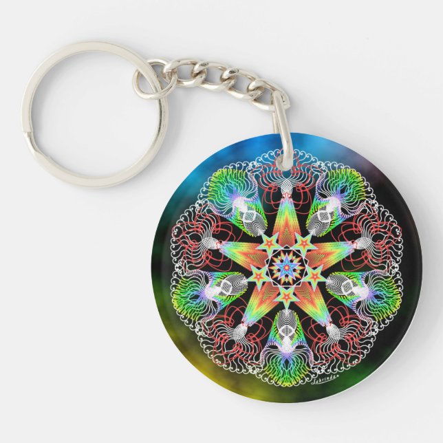 Llavero Nuevo salto inicial/cuántico (Frente)