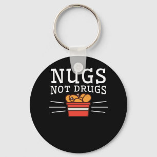 Llavero Nugs No Drogas Chickets Lover