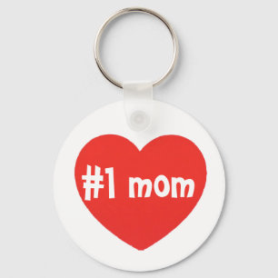 Llavero number one mom sleutelhanger