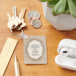 Llavero Numbers 6:24–26 The Lord Bless You Neutral Vintage