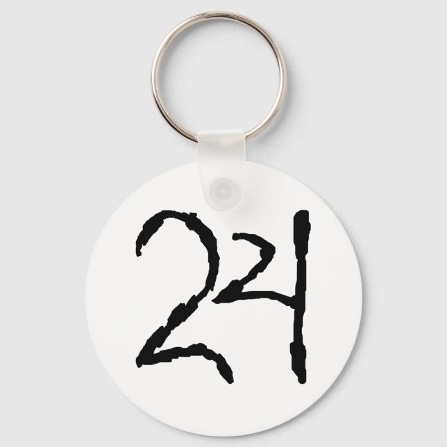 Llavero Número24 (Anverso)