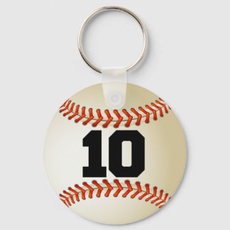 Llavero Número 10 de béisbol