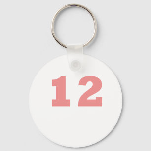 Llavero ¡Número 12!
