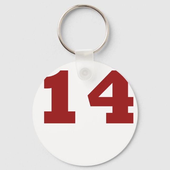 Llavero Número 14 (Anverso)