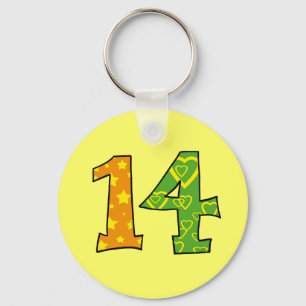 Llavero Número 14