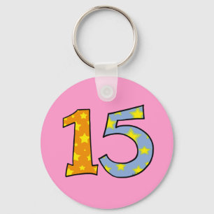 Llavero Número 15