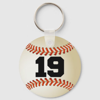 Llavero Número 19 de béisbol