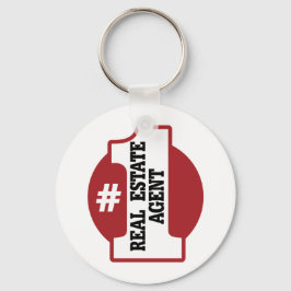 Llavero Número 1 Agente inmobiliario
