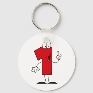 Llavero Número 1 camisetas y regalos de cumpleaños T
