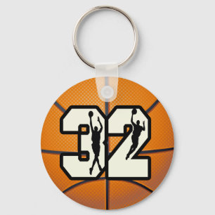 Llavero Número 32 Baloncesto