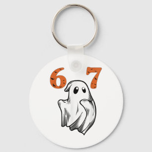 Llavero Número 67 coincidente Seis Siete 6 7 Meme Hallowee