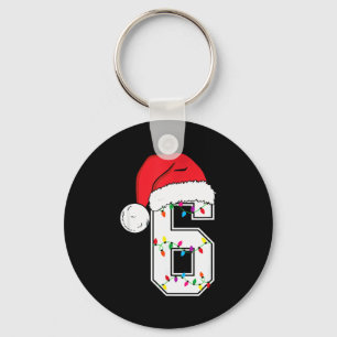 Llavero Número 6 67 Meme Santa Navidad Grupo Coincidente C